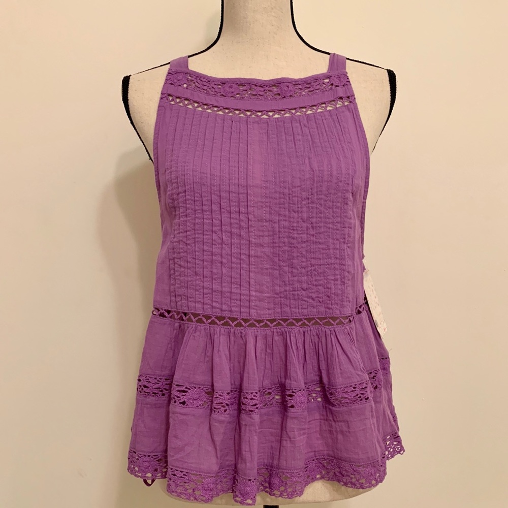 Free People Tank Top Small NWT